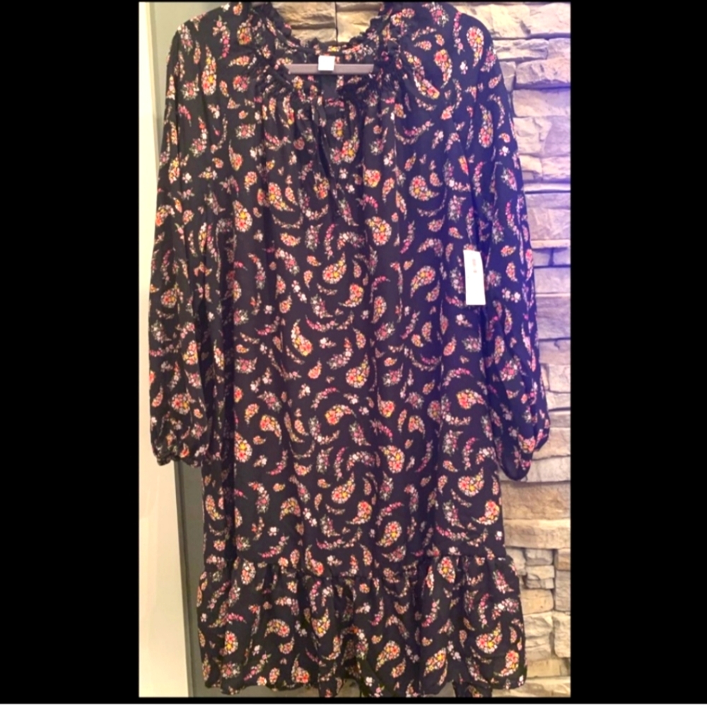 Old Navy Flowered Dress Size XL